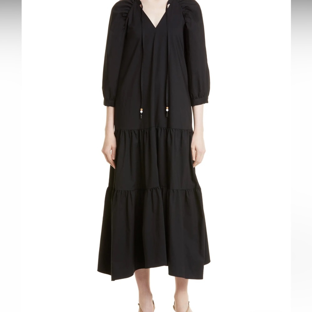 NWT Boss Depera Cotton Blend Maxi Dress Size 2